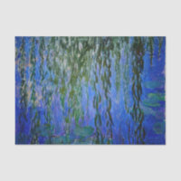 Claude Monet - Water Lilies with weeping willow
