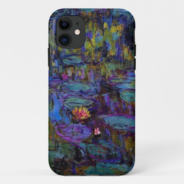 Claude Monet Water Lillies 1917 Case-Mate iPhone Case (Back)