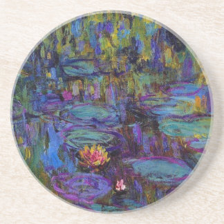 Claude Monet Water Lillies 1917 Coaster