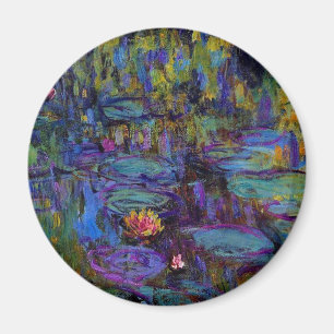 Claude Monet Water Lillies 1917 Magnet