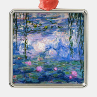 Claude Monet Water Lillies 1919 Metal Ornament