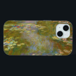 Claude Monet - Water Lily Pond 1917 iPhone 15 Case<br><div class="desc">Water Lily Pond (Nympheas) - Claude Monet,  Oil on Canvas,  1917-1919</div>