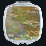 Claude Monet - Water Lily Pond 1917 Compact Mirror<br><div class="desc">Water Lily Pond (Nympheas) - Claude Monet,  Oil on Canvas,  1917-1919</div>