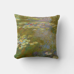 Claude Monet - Water Lily Pond 1917 Cushion