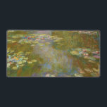 Claude Monet - Water Lily Pond 1917 Desk Mat<br><div class="desc">Water Lily Pond (Nympheas) - Claude Monet,  Oil on Canvas,  1917-1919</div>