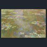 Claude Monet - Water Lily Pond 1917 Fabric<br><div class="desc">Water Lily Pond (Nympheas) - Claude Monet,  Oil on Canvas,  1917-1919</div>