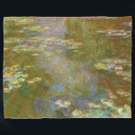 Claude Monet - Water Lily Pond 1917 Fleece Blanket<br><div class="desc">Water Lily Pond (Nympheas) - Claude Monet,  Oil on Canvas,  1917-1919</div>
