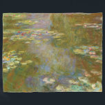 Claude Monet - Water Lily Pond 1917 Fleece Blanket<br><div class="desc">Water Lily Pond (Nympheas) - Claude Monet,  Oil on Canvas,  1917-1919</div>