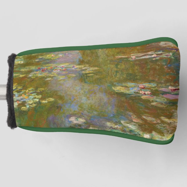 Claude Monet - Water Lily Pond 1917 Golf Head Cover (Front)