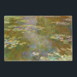 Claude Monet - Water Lily Pond 1917 Laminated Place Mat<br><div class="desc">Water Lily Pond (Nympheas) - Claude Monet,  Oil on Canvas,  1917-1919</div>