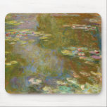 Claude Monet - Water Lily Pond 1917 Mouse Pad<br><div class="desc">Water Lily Pond (Nympheas) - Claude Monet,  Oil on Canvas,  1917-1919</div>
