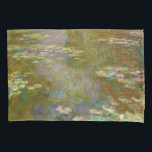 Claude Monet - Water Lily Pond 1917 Pillowcase<br><div class="desc">Water Lily Pond (Nympheas) - Claude Monet,  Oil on Canvas,  1917-1919</div>