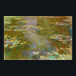 Claude Monet - Water Lily Pond 1917 Poster<br><div class="desc">Water Lily Pond (Nympheas) - Claude Monet,  Oil on Canvas,  1917-1919</div>