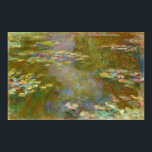 Claude Monet - Water Lily Pond 1917 Poster<br><div class="desc">Water Lily Pond (Nympheas) - Claude Monet,  Oil on Canvas,  1917-1919</div>