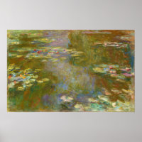 Claude Monet - Water Lily Pond 1917