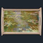 Claude Monet - Water Lily Pond 1917 Serving Tray<br><div class="desc">Water Lily Pond (Nympheas) - Claude Monet,  Oil on Canvas,  1917-1919</div>