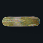Claude Monet - Water Lily Pond 1917 Skateboard<br><div class="desc">Water Lily Pond (Nympheas) - Claude Monet,  Oil on Canvas,  1917-1919</div>