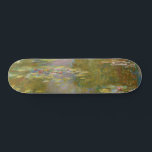 Claude Monet - Water Lily Pond 1917 Skateboard<br><div class="desc">Water Lily Pond (Nympheas) - Claude Monet,  Oil on Canvas,  1917-1919</div>