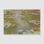 Claude Monet - Water Lily Pond 1917 Tissue Paper<br><div class="desc">Water Lily Pond (Nympheas) - Claude Monet,  Oil on Canvas,  1917-1919</div>