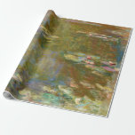 Claude Monet - Water Lily Pond 1917 Wrapping Paper<br><div class="desc">Water Lily Pond (Nympheas) - Claude Monet,  Oil on Canvas,  1917-1919</div>