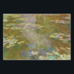 Claude Monet - Water Lily Pond 1917 Wrapping Paper Sheet<br><div class="desc">Water Lily Pond (Nympheas) - Claude Monet,  Oil on Canvas,  1917-1919</div>
