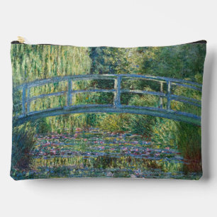 Claude Monet - Water Lily pond, Green Harmony Accessory Pouch