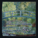 Claude Monet - Water Lily pond, Green Harmony Bandana<br><div class="desc">Water Lily pond,  Green Harmony / Le Bassin aux Nympheas,  Harmonie Verte by Claude Monet in 1899</div>