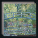 Claude Monet - Water Lily pond, Green Harmony Car Magnet<br><div class="desc">Water Lily pond,  Green Harmony / Le Bassin aux Nympheas,  Harmonie Verte by Claude Monet in 1899</div>
