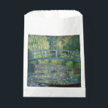 Claude Monet - Water Lily pond, Green Harmony Favour Bag<br><div class="desc">Water Lily pond,  Green Harmony / Le Bassin aux Nympheas,  Harmonie Verte by Claude Monet in 1899</div>