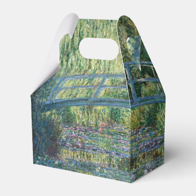 Claude Monet - Water Lily pond, Green Harmony Favour Box (Front Side)