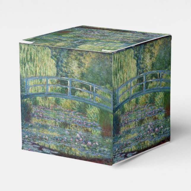 Claude Monet - Water Lily pond, Green Harmony Favour Box (Front Side)