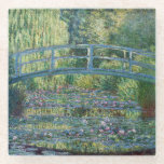 Claude Monet - Water Lily pond, Green Harmony Glass Coaster<br><div class="desc">Water Lily pond,  Green Harmony / Le Bassin aux Nympheas,  Harmonie Verte by Claude Monet in 1899</div>