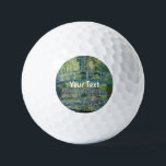 Claude Monet - Water Lily pond, Green Harmony Golf Balls<br><div class="desc">Water Lily pond,  Green Harmony / Le Bassin aux Nympheas,  Harmonie Verte by Claude Monet in 1899</div>