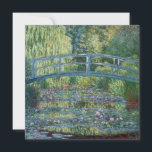 Claude Monet - Water Lily pond, Green Harmony Invitation<br><div class="desc">Water Lily pond,  Green Harmony / Le Bassin aux Nympheas,  Harmonie Verte by Claude Monet in 1899</div>