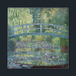 Claude Monet - Water Lily pond, Green Harmony Magnet<br><div class="desc">Water Lily pond,  Green Harmony / Le Bassin aux Nympheas,  Harmonie Verte by Claude Monet in 1899</div>