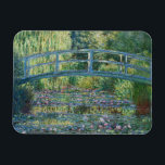 Claude Monet - Water Lily pond, Green Harmony Magnet<br><div class="desc">Water Lily pond,  Green Harmony / Le Bassin aux Nympheas,  Harmonie Verte by Claude Monet in 1899</div>