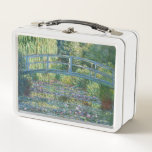 Claude Monet - Water Lily pond, Green Harmony Metal Lunch Box<br><div class="desc">Water Lily pond,  Green Harmony / Le Bassin aux Nympheas,  Harmonie Verte by Claude Monet in 1899</div>