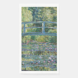 Claude Monet - Water Lily pond, Green Harmony Napkin
