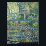 Claude Monet - Water Lily pond, Green Harmony Notebook<br><div class="desc">Water Lily pond,  Green Harmony / Le Bassin aux Nympheas,  Harmonie Verte by Claude Monet in 1899</div>