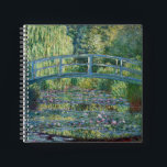 Claude Monet - Water Lily pond, Green Harmony Notebook<br><div class="desc">Water Lily pond,  Green Harmony / Le Bassin aux Nympheas,  Harmonie Verte by Claude Monet in 1899</div>