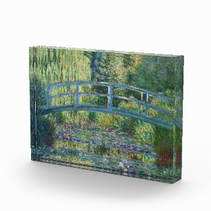Claude Monet - Water Lily pond, Green Harmony Photo Block