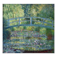 Claude Monet - Water Lily pond, Green Harmony