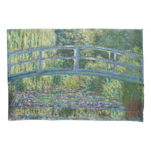 Claude Monet - Water Lily pond, Green Harmony Pillowcase