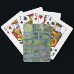 Claude Monet - Water Lily pond, Green Harmony Playing Cards<br><div class="desc">Water Lily pond,  Green Harmony / Le Bassin aux Nympheas,  Harmonie Verte by Claude Monet in 1899</div>