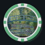 Claude Monet - Water Lily pond, Green Harmony Poker Chips<br><div class="desc">Water Lily pond,  Green Harmony / Le Bassin aux Nympheas,  Harmonie Verte by Claude Monet in 1899</div>