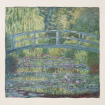 Claude Monet - Water Lily pond, Green Harmony Scarf<br><div class="desc">Water Lily pond,  Green Harmony / Le Bassin aux Nympheas,  Harmonie Verte by Claude Monet in 1899</div>