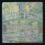 Claude Monet - Water Lily pond, Green Harmony Stone Coaster<br><div class="desc">Water Lily pond,  Green Harmony / Le Bassin aux Nympheas,  Harmonie Verte by Claude Monet in 1899</div>