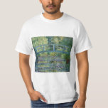 Claude Monet - Water Lily pond, Green Harmony T-Shirt<br><div class="desc">Water Lily pond,  Green Harmony / Le Bassin aux Nympheas,  Harmonie Verte by Claude Monet in 1899</div>