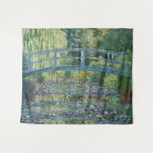 Claude Monet - Water Lily pond, Green Harmony Tapestry