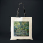 Claude Monet - Water Lily pond, Green Harmony Tote Bag<br><div class="desc">Water Lily pond,  Green Harmony / Le Bassin aux Nympheas,  Harmonie Verte by Claude Monet in 1899</div>